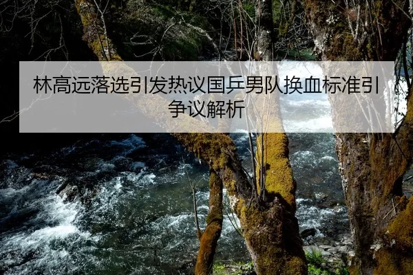 林高远落选引发热议国乒男队换血标准引争议解析
